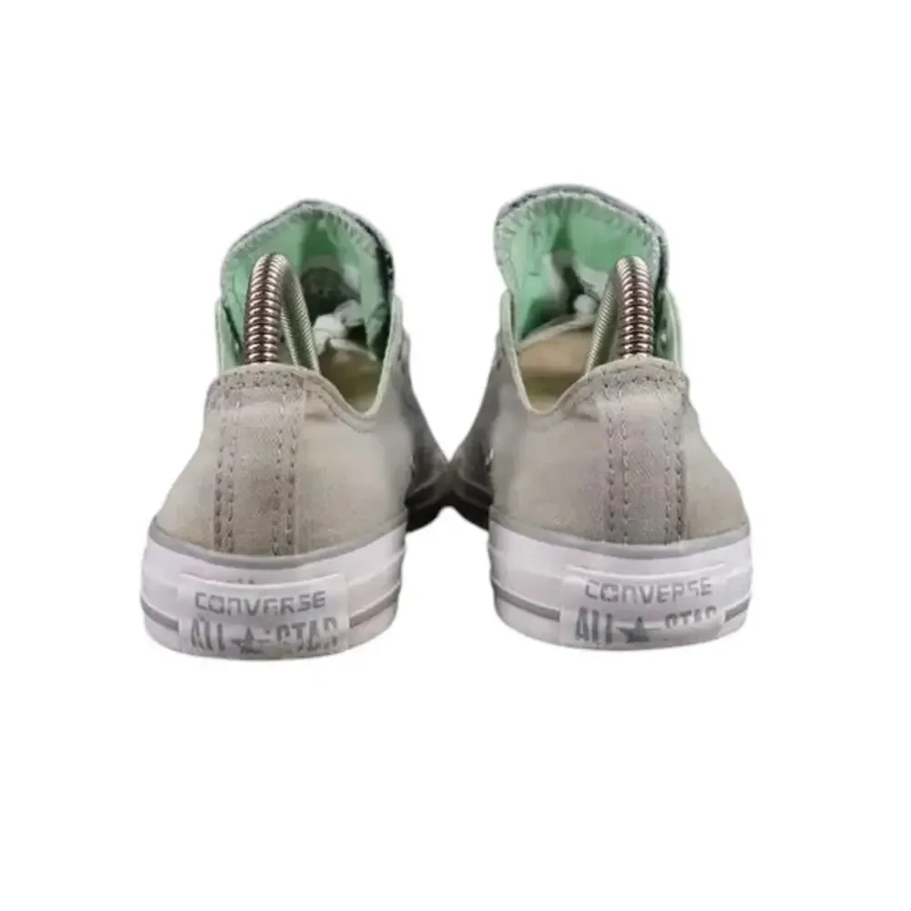 Converse Shoes Womens 8 Sneakers Chuck Taylor All Star Double Tongue Canvas Grey